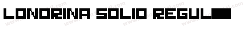 Londrina Solid Regul字体转换